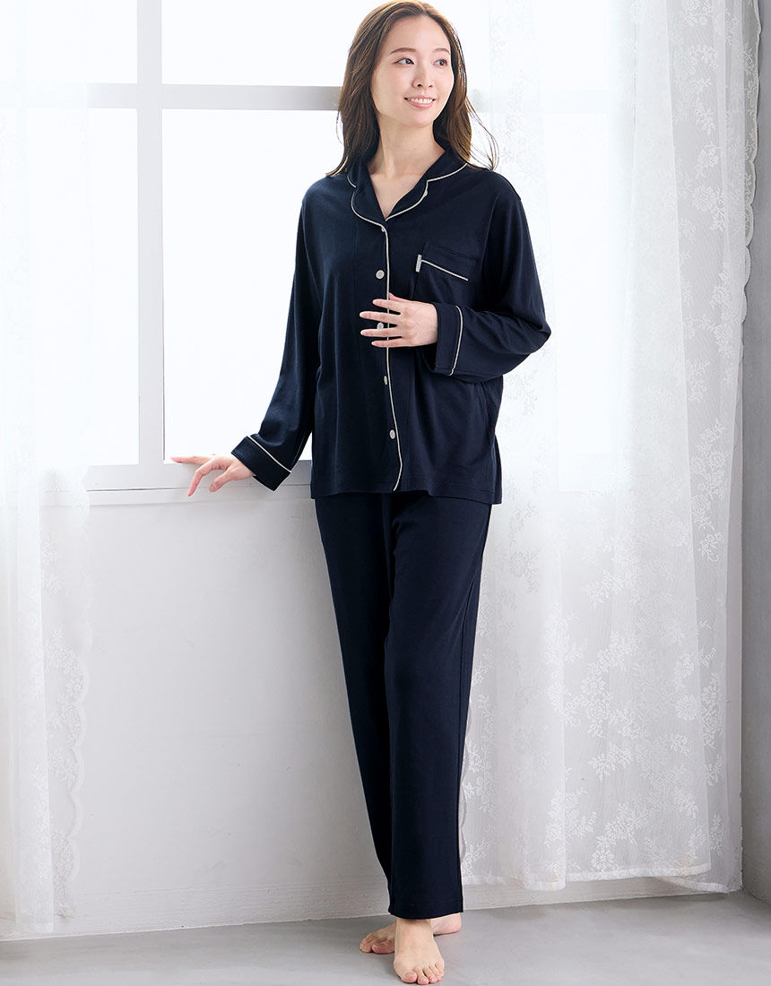 wacoalパジャマ ①ブルー系②ピンク系2点】☆Fufu wacoalパジャマ ブル