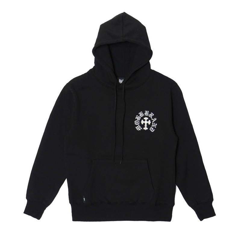 CROSS WAPPEN HOODIE -BLACK- | WALKIN STORE WEB SHOP