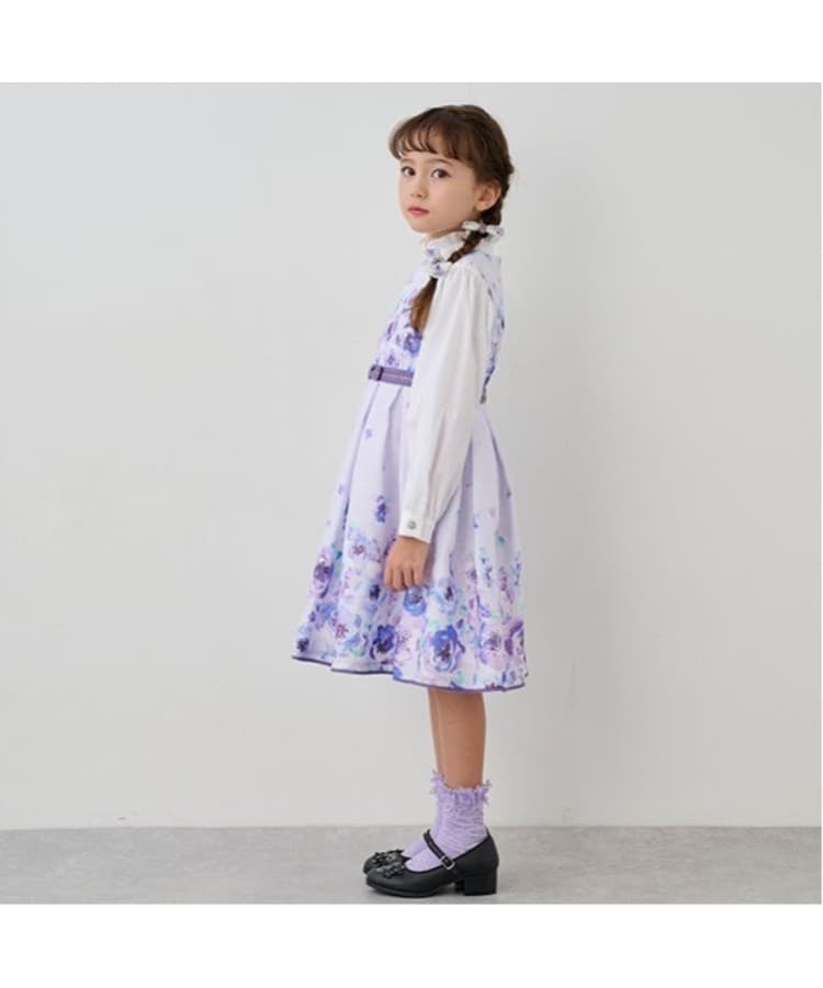 セレモニー】水彩花柄ワンピース（その他） | ANNA SUI mini（アナ