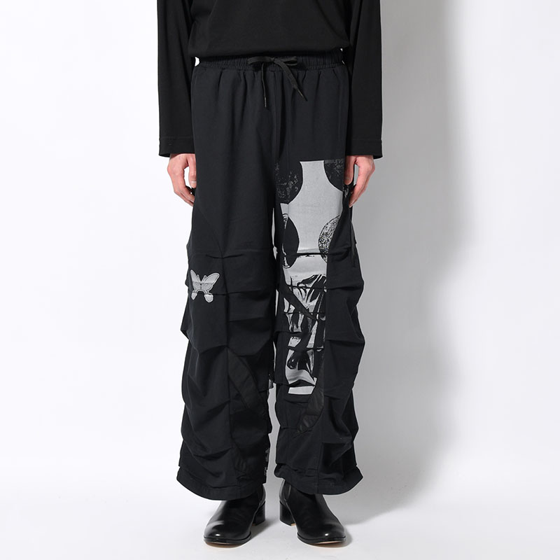 EQUINOX FLOWER PANT -BLACK- | IN ONLINE STORE