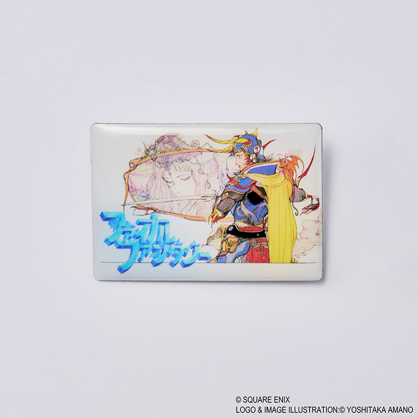 ファイナルファンタジーシリーズ メタルピンバッジコレクション 6個