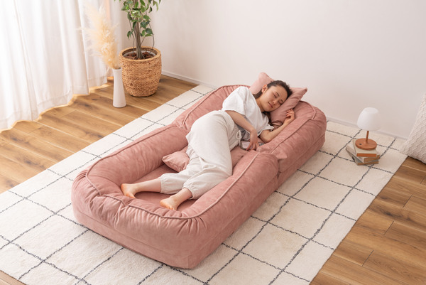 RKC-189LPK ソファベッド くすみピンク | ソファ、一人掛けソファ