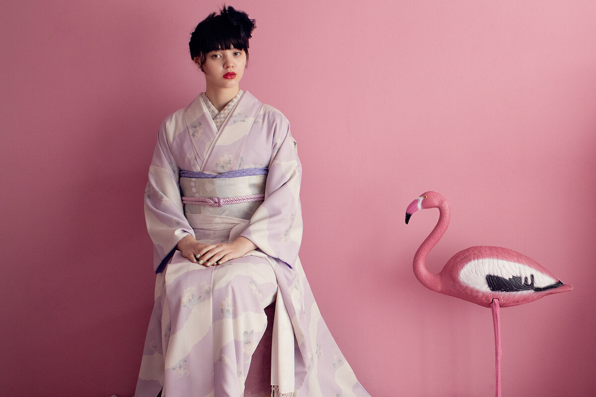 わたしの、ふりそで シリーズ｜すずらん パープル