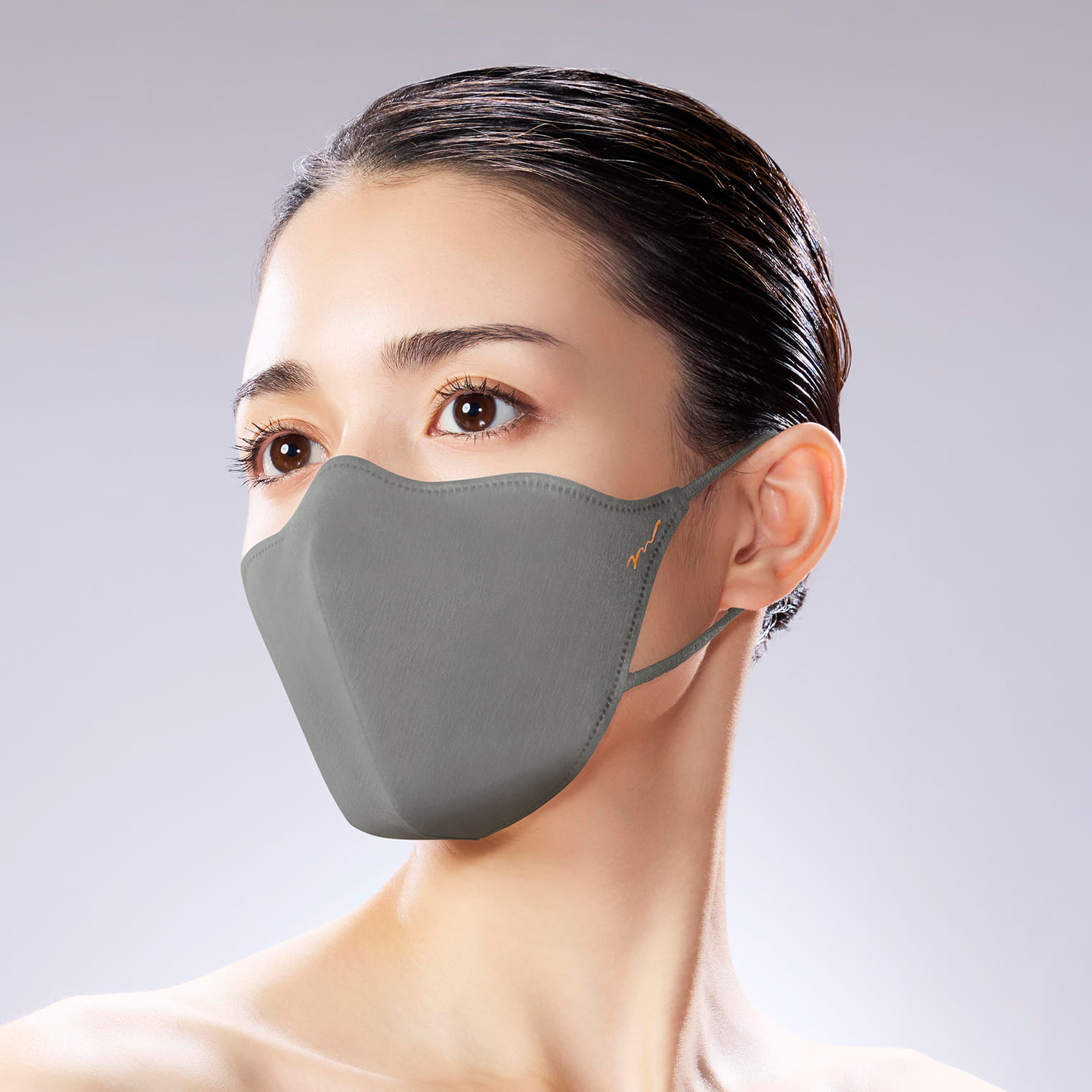 MATOI TONE UP MASK ソフトシルエット 7枚入り ダークグレー| MATOI