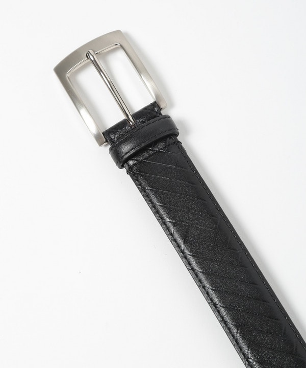 型押しオリジナルレザーベルト｜メンズファッション通販 MEN'S BIGI