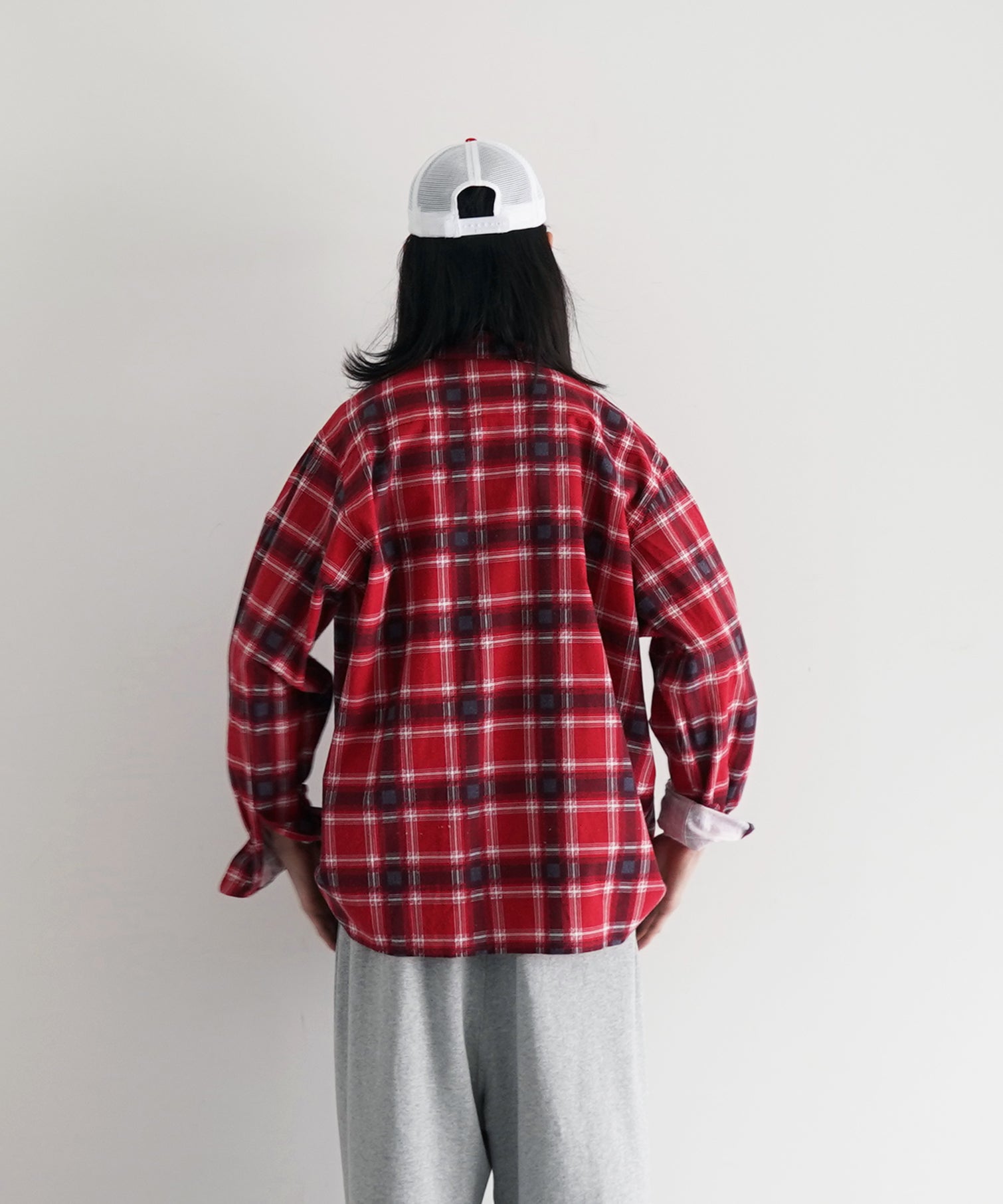 NEEDLES【ニードルズ】one - up shirt - printed flannel / plaid 