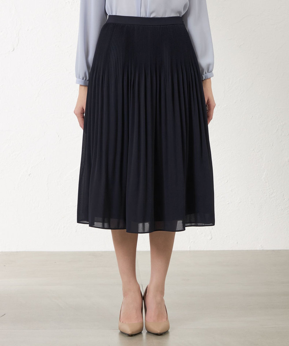 Admiral 黒 プリーツスカート Mサイズ 美品 Admiral ブラック プリーツ