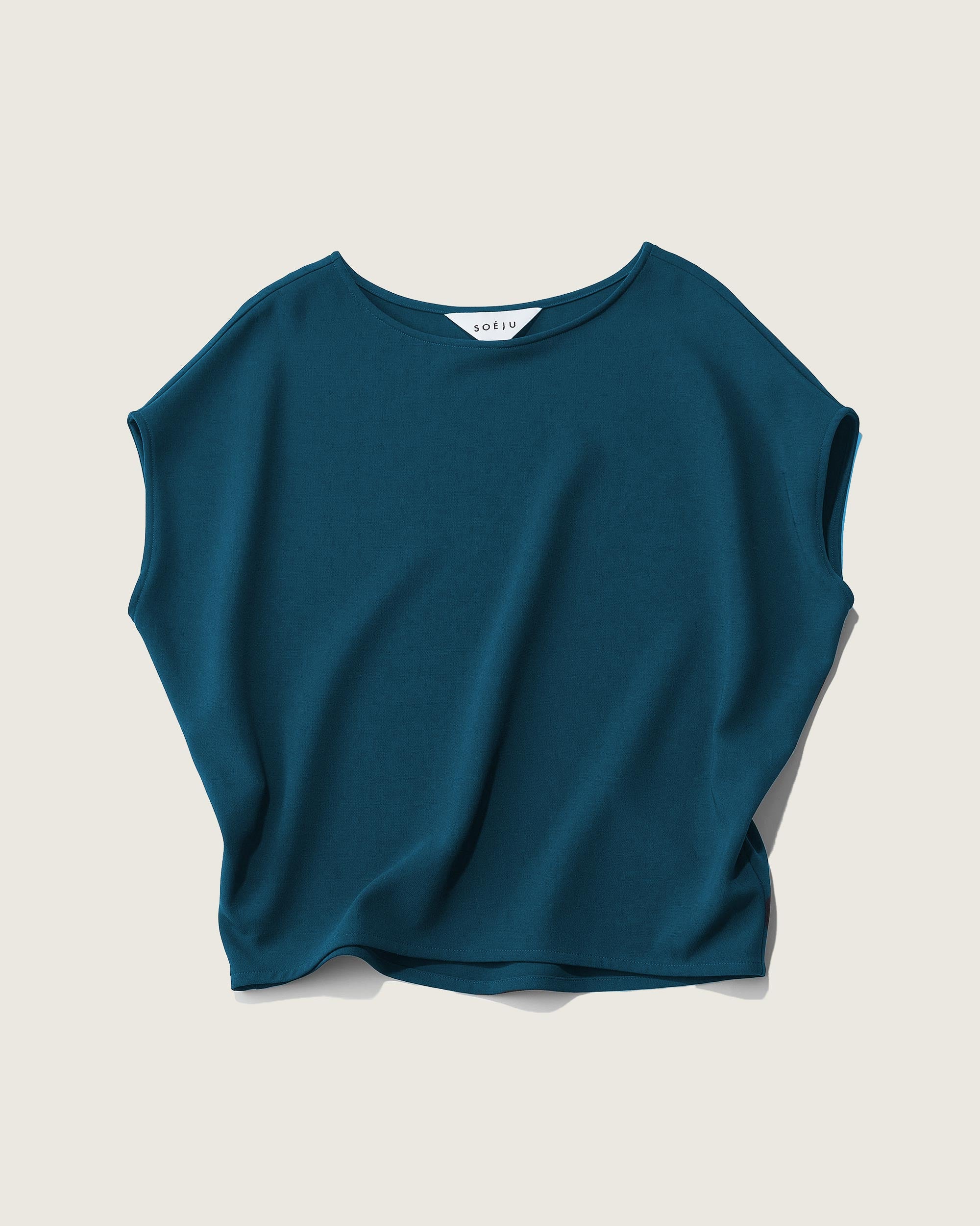 ショートスリーブコクーンブラウス - SOÉJU online store｜上質な大人