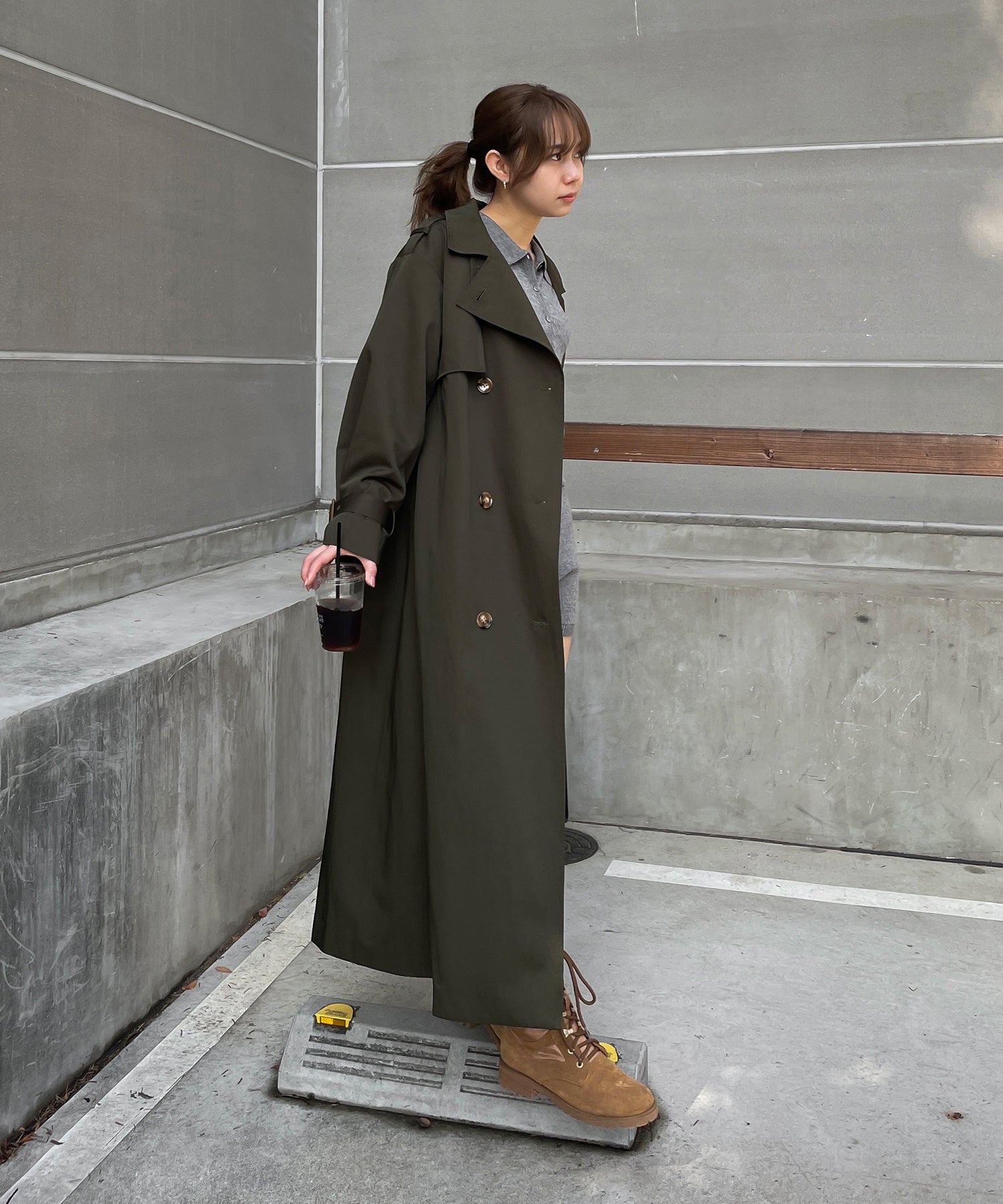 3wayレイヤードトレンチコート｜ACLENT（アクレント）