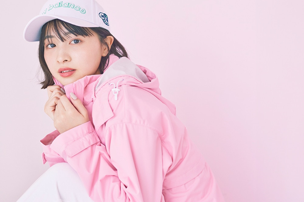 キュートなピンクカラーが乙女ゴコロをキャッチ♡RLX GOLFのフーデッド