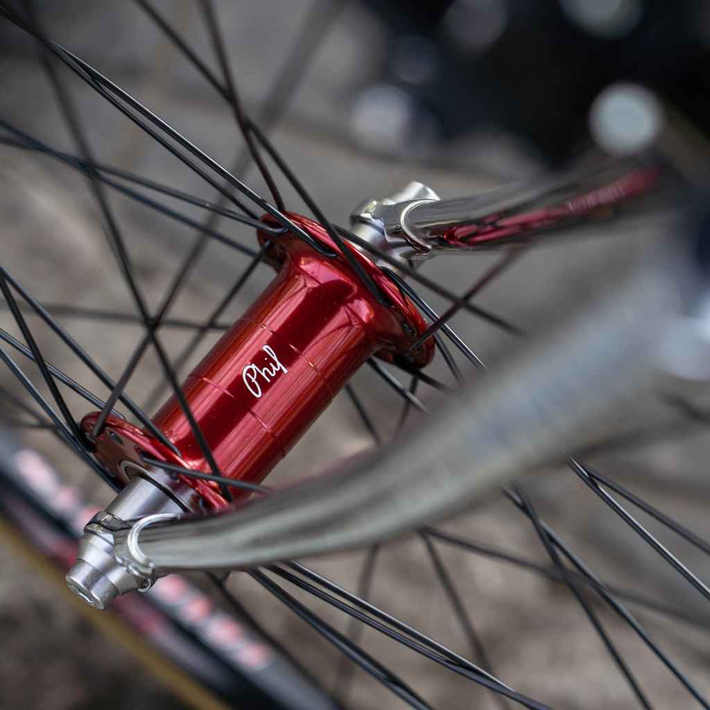 PHILWOOD* low flange track hub rear (green) - BLUE LUG ONLINE STORE