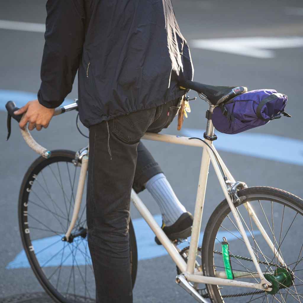 FAIRWEATHER* seat bag mini (purple) - BLUE LUG ONLINE STORE