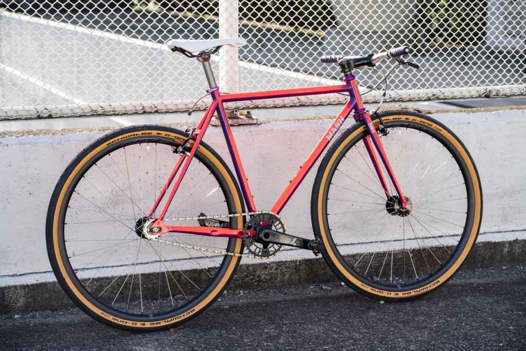 VELOCITY×PHILWOOD* quill track wheel rear (all black) - BLUE LUG