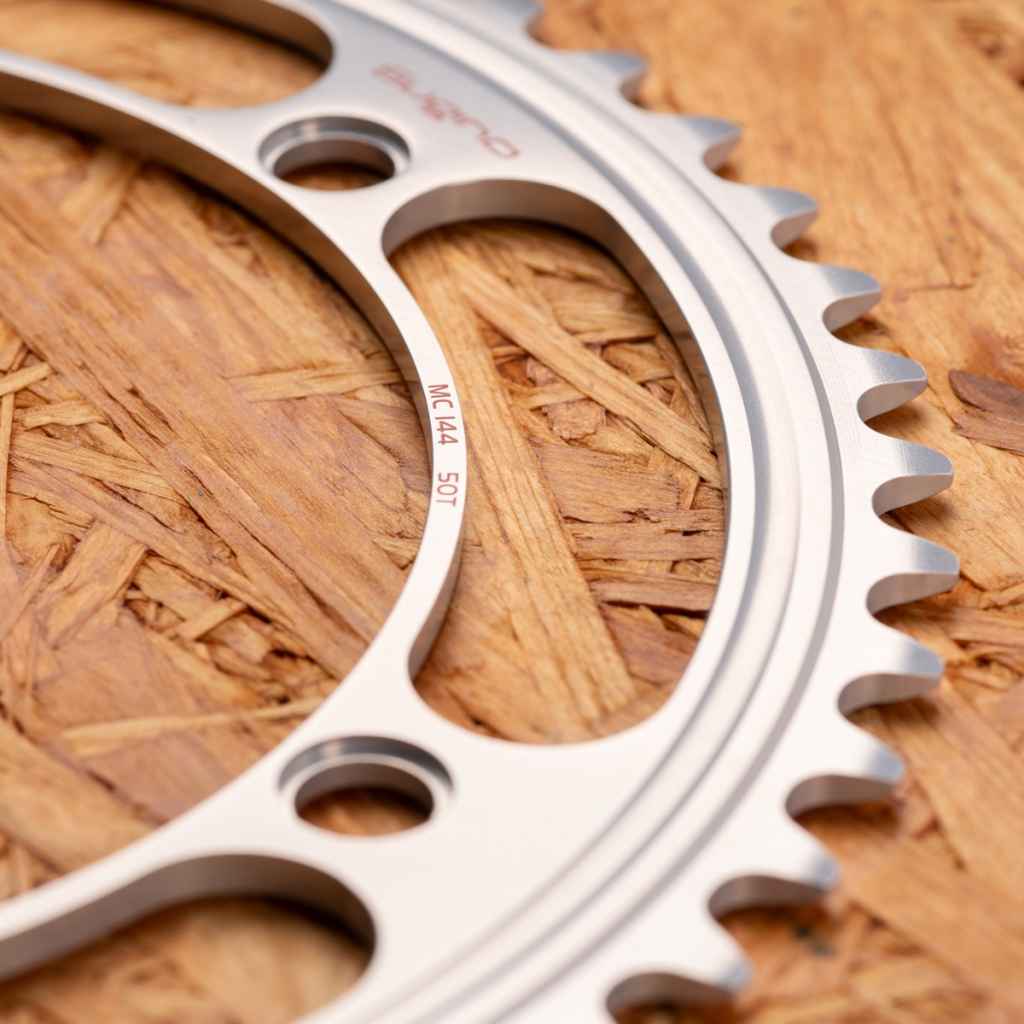 SUGINO* mc144 chainring (silver) - BLUE LUG ONLINE STORE