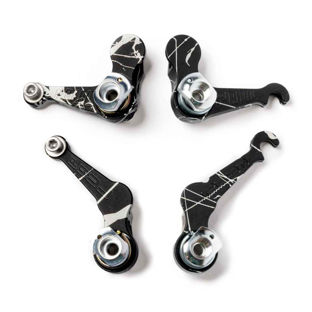 PAUL* neo retro&touring canti brake set (zebra splatter) - BLUE