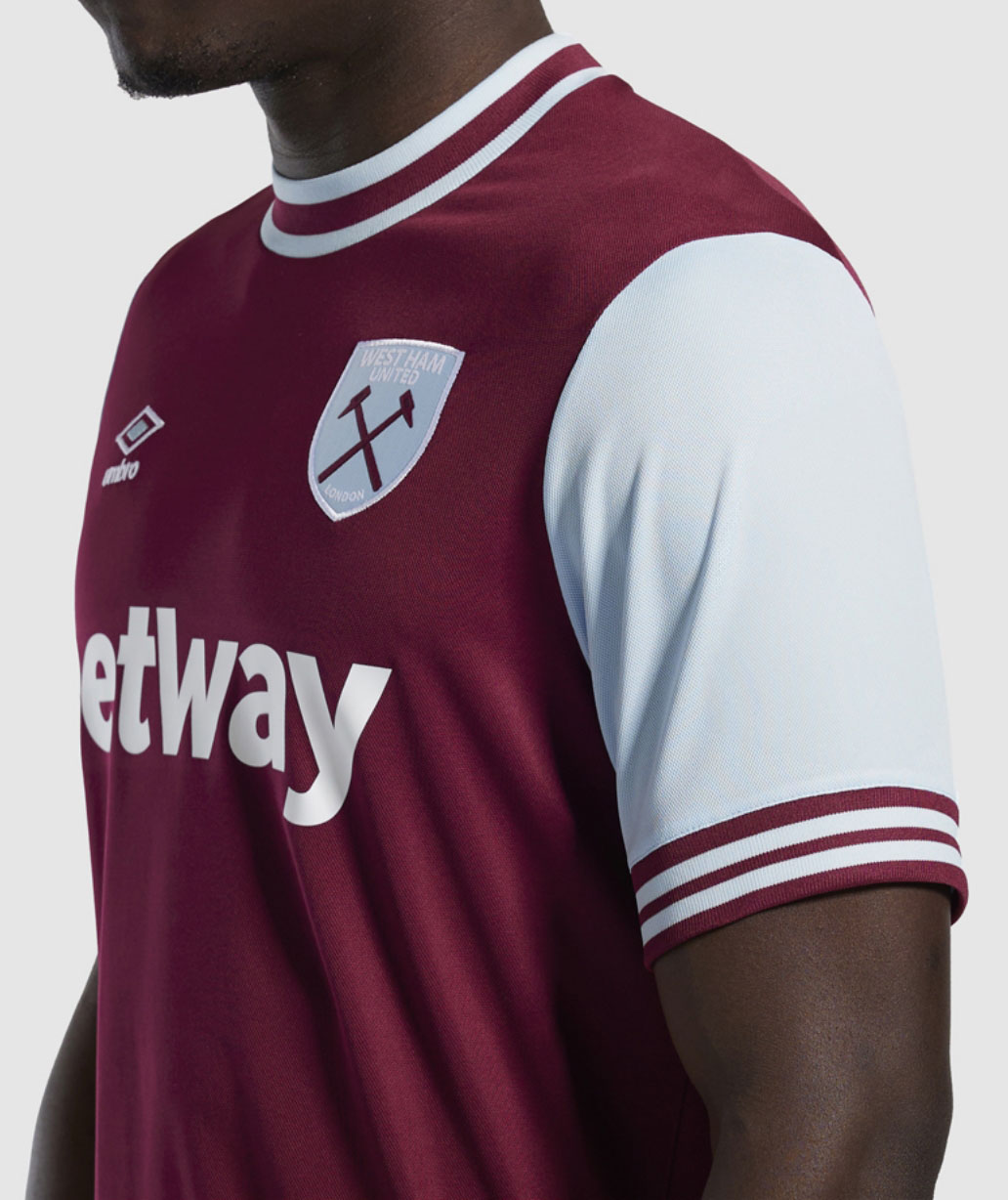 ウェストハム・ユナイテッドFC レプリカユニフォーム 24/25 ｜アンブロ