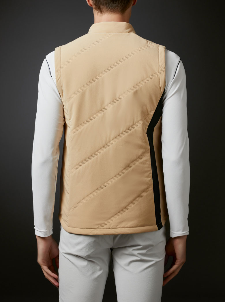 リサイクルポリエステル4WAYストレッチベスト | デサントゴルフ公式