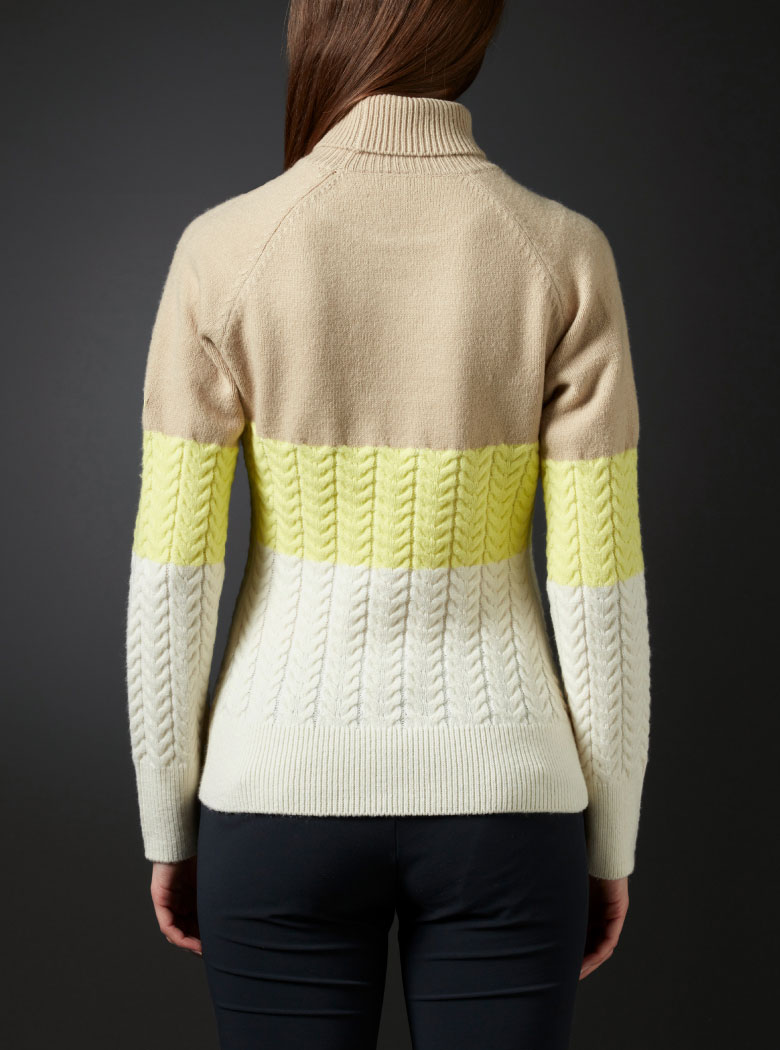 ケーブルタートルネックセーター【アウトレット】 | デサントゴルフ公式