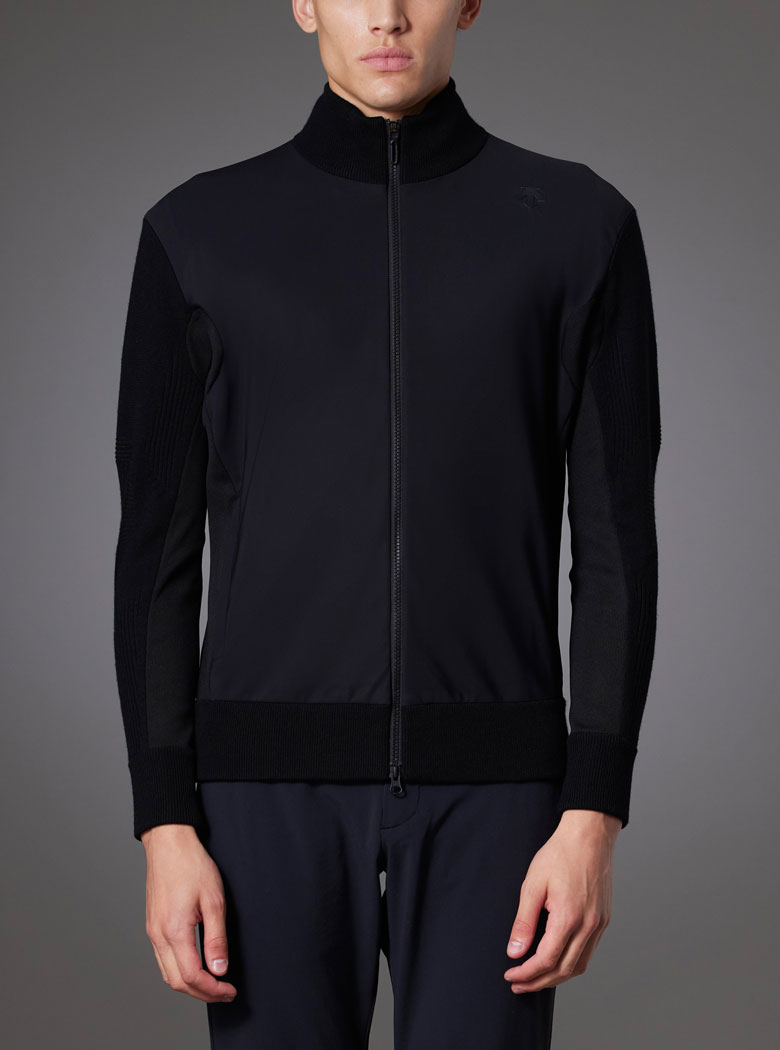 g－arc】フルジップハイブリッドニットジャケット | デサントゴルフ公式