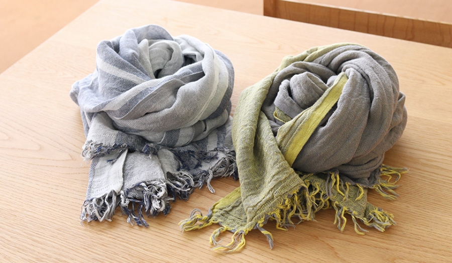 わたしの好きなもの】かや織のストール | 中川政七商店の読みもの