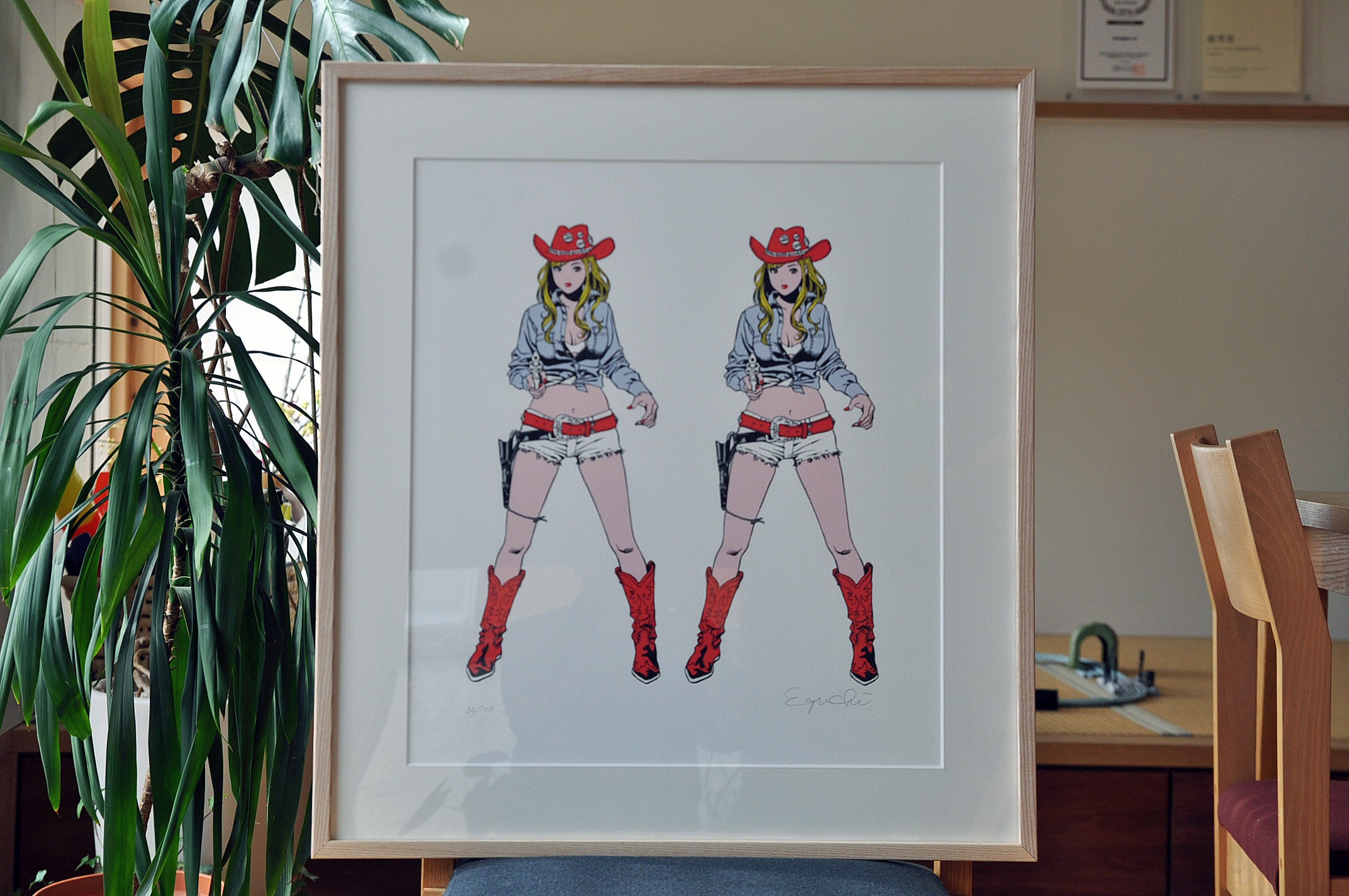 江口寿史：ストップひばりくんの「ストラトキャスター」復刻版