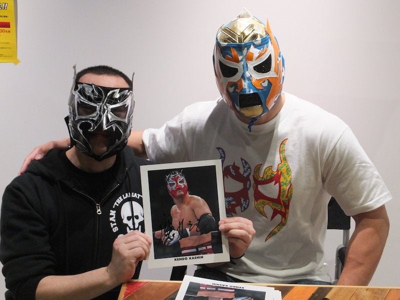 悪魔仮面 ケンドー・カシン 2017.2.25 サイン会 ＠秋葉原 | Problem 2π rad