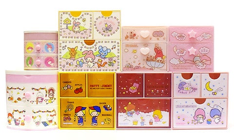 サンリオ♪プラチェスト色々♪キキララ＆マイメロ＆パティジミ