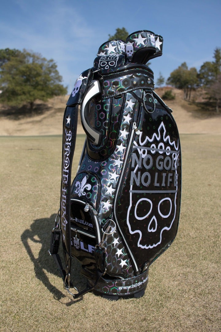バーディーハント キャディバッグ&ヘッドカバー9個付き バーディー
