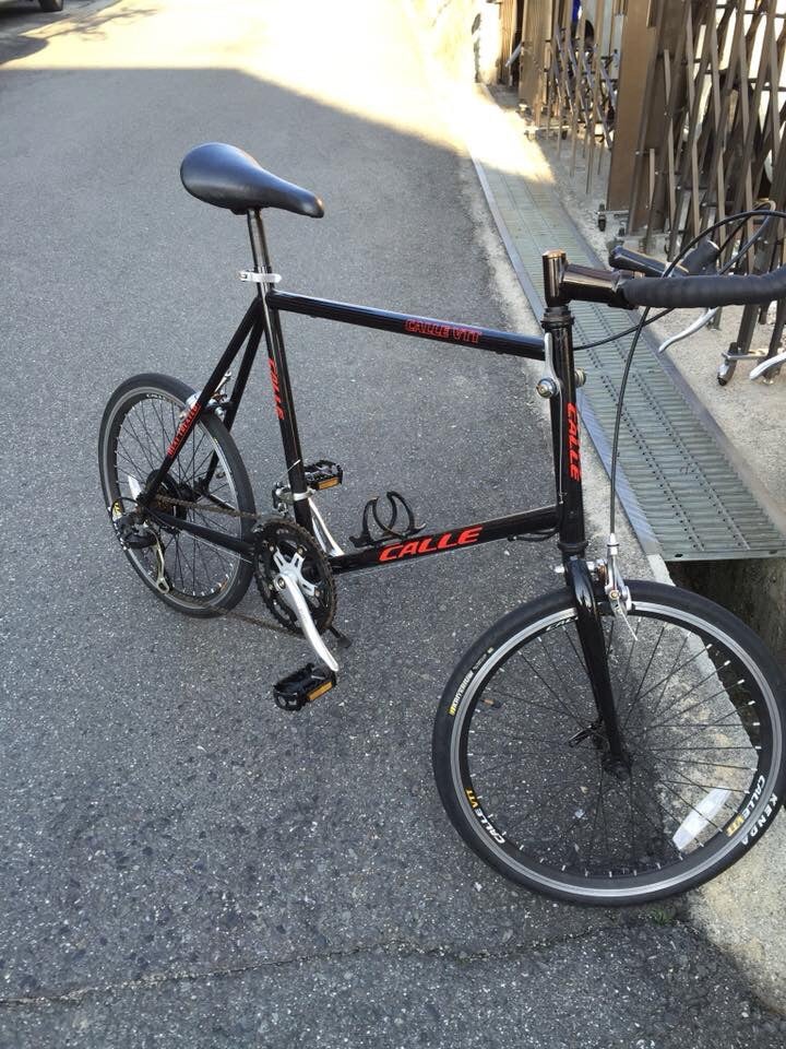 ミニベロ calle VTT カスタム詳細1 | minivelo富士HC65分切り