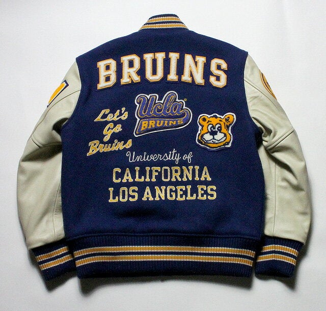 WHITESVILLE Wool Melton Award Jacket UCLA フルデコ | JUNKY SPECIAL