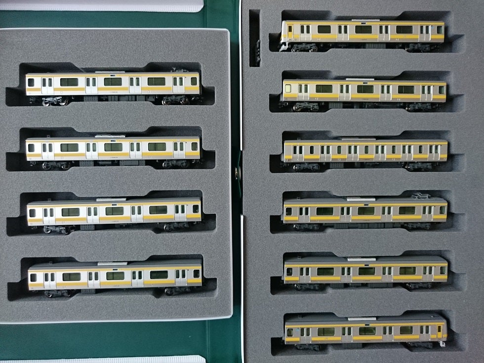 加工品】KATO Nゲージ E231系500番台中央・総武線 A503編成風