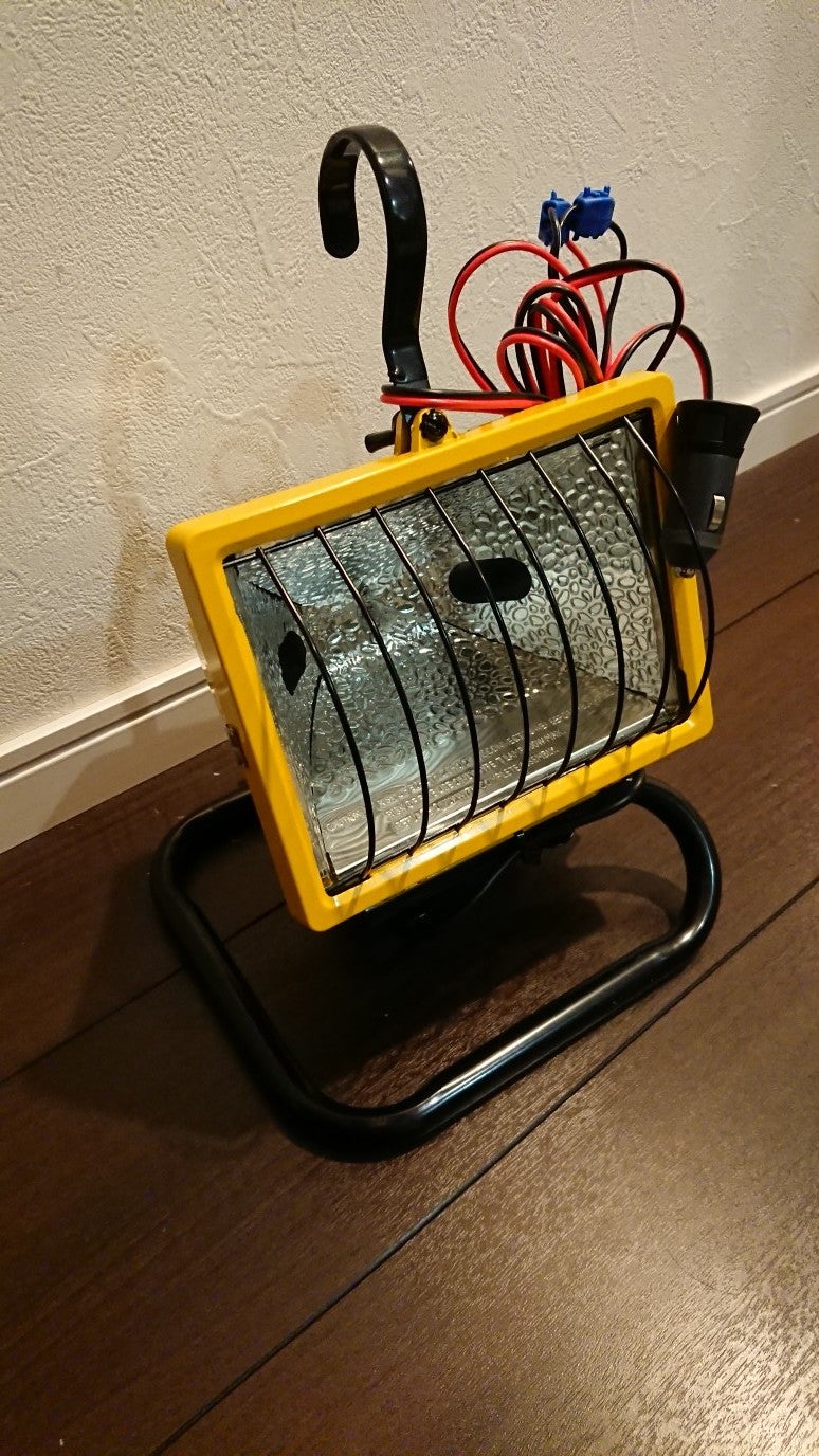 HIDライトトラップ 近距離用投光器 100W | 今峰製HIDライト 製作奮闘記