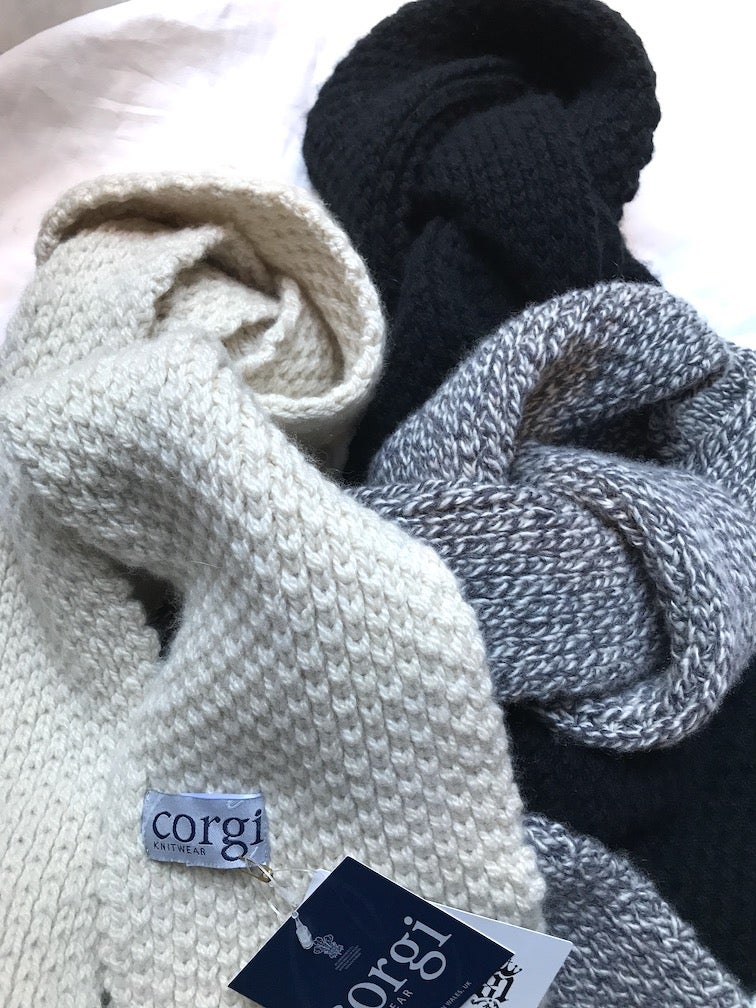 Corgi 100% Cashmere Scarf Made In Wales UK | ILLMINATE blog