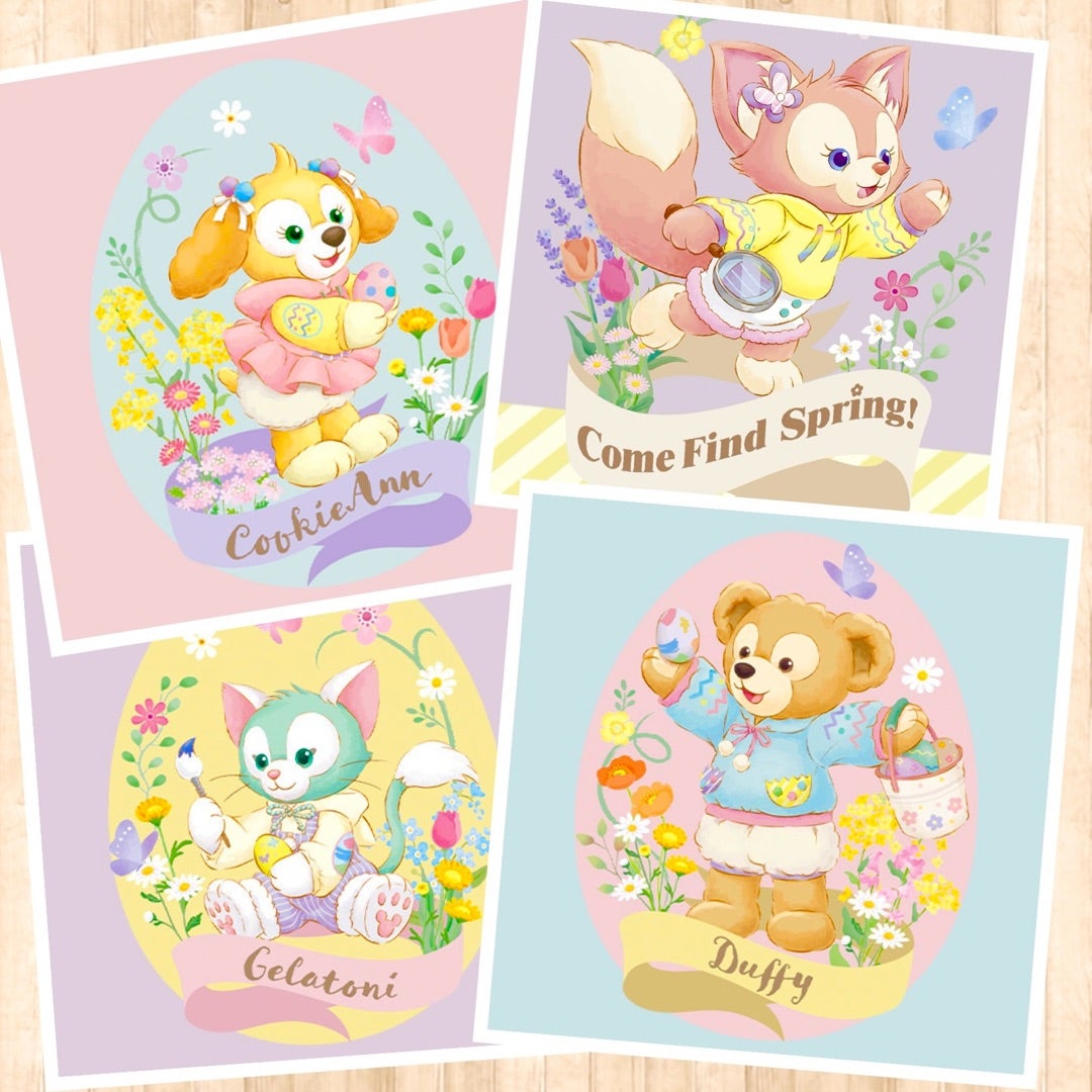 4/1新イベント ダッフィー＆フレンズのカム・ファインド・スプリング