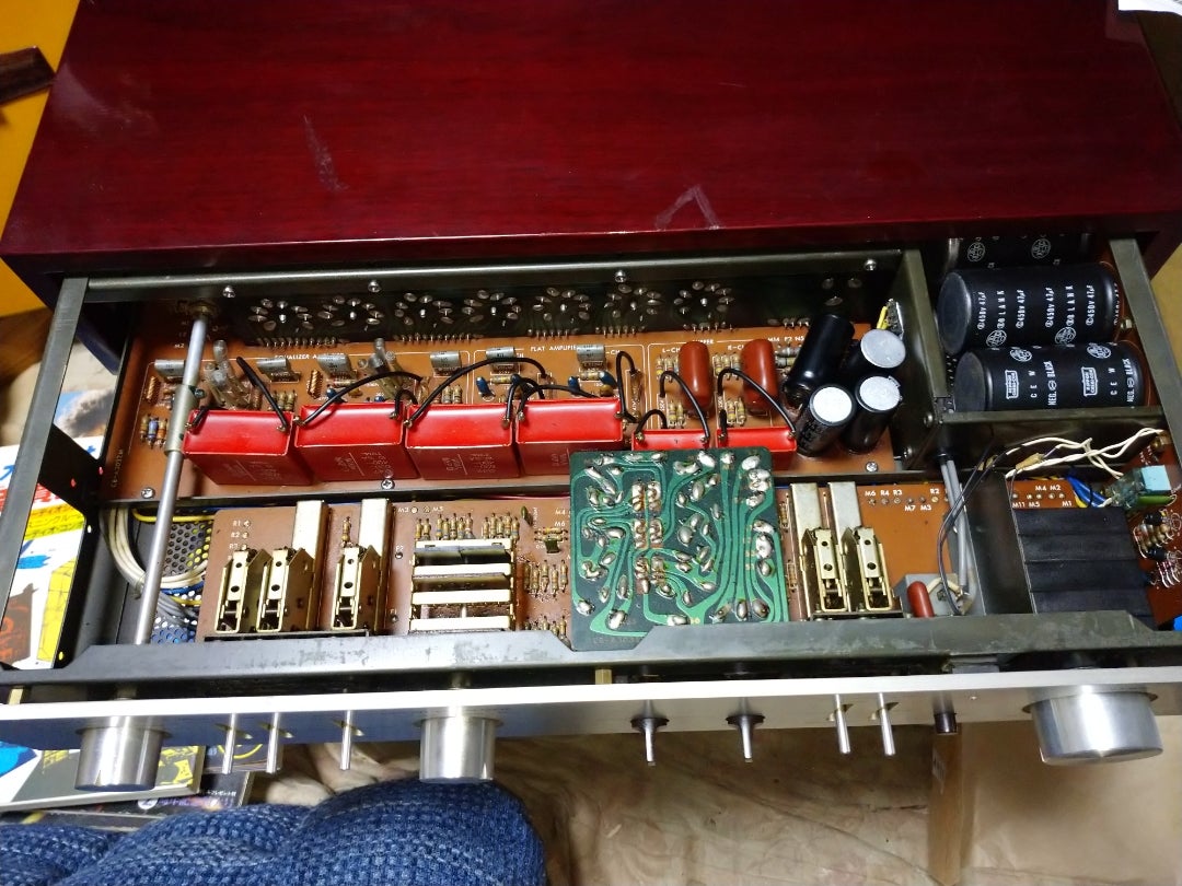 鬼畜過ぎる真空管プリアンプ(LUXMAN CL-32ジャンク編) | This is