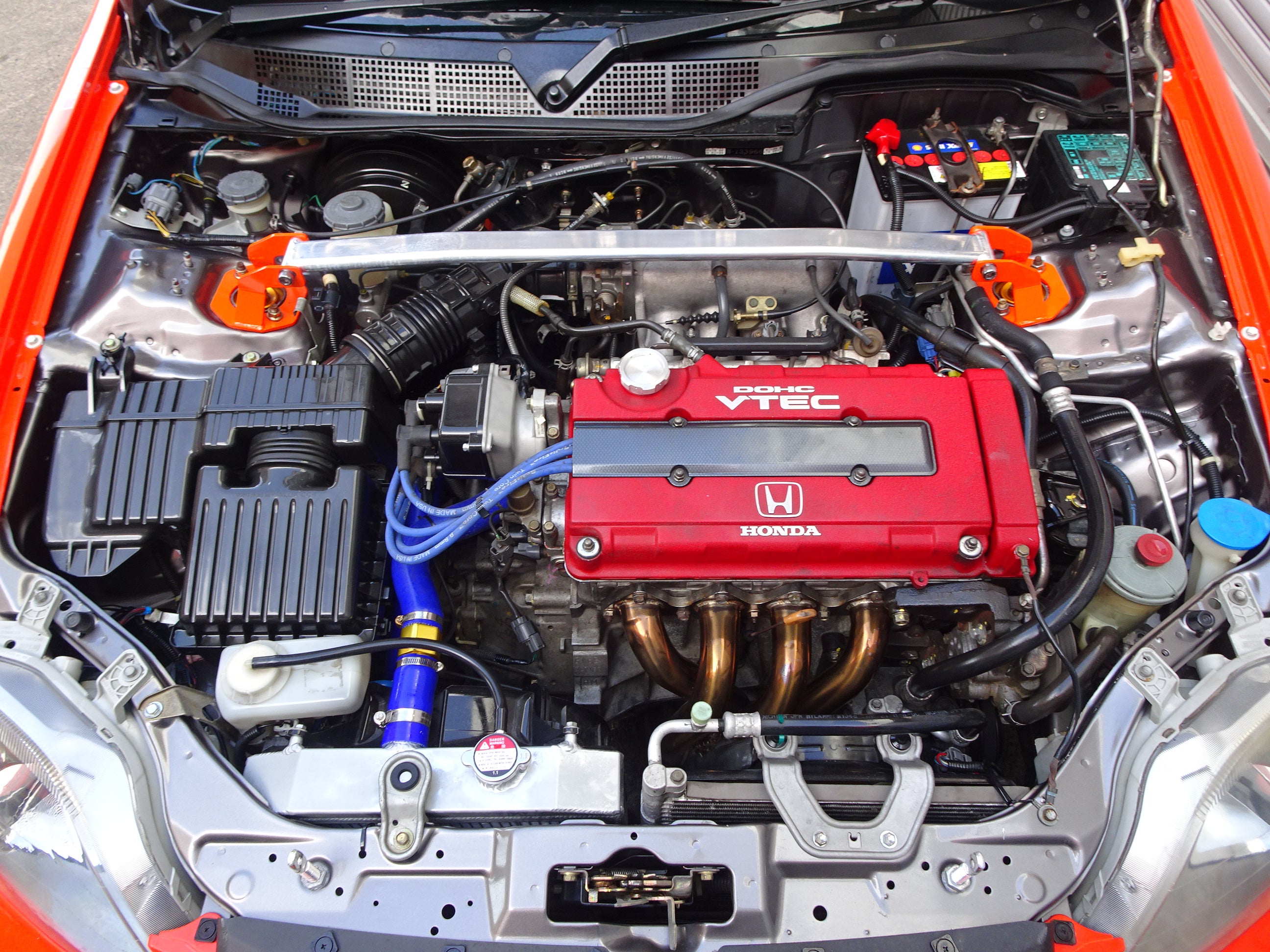 ゼロファイターコンプリートなEK9シビックタイプRレースベース