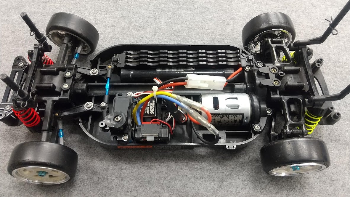 タミヤTT01ドリフト mrcコンバ 中古品 即ドリセット ジャイロ付き