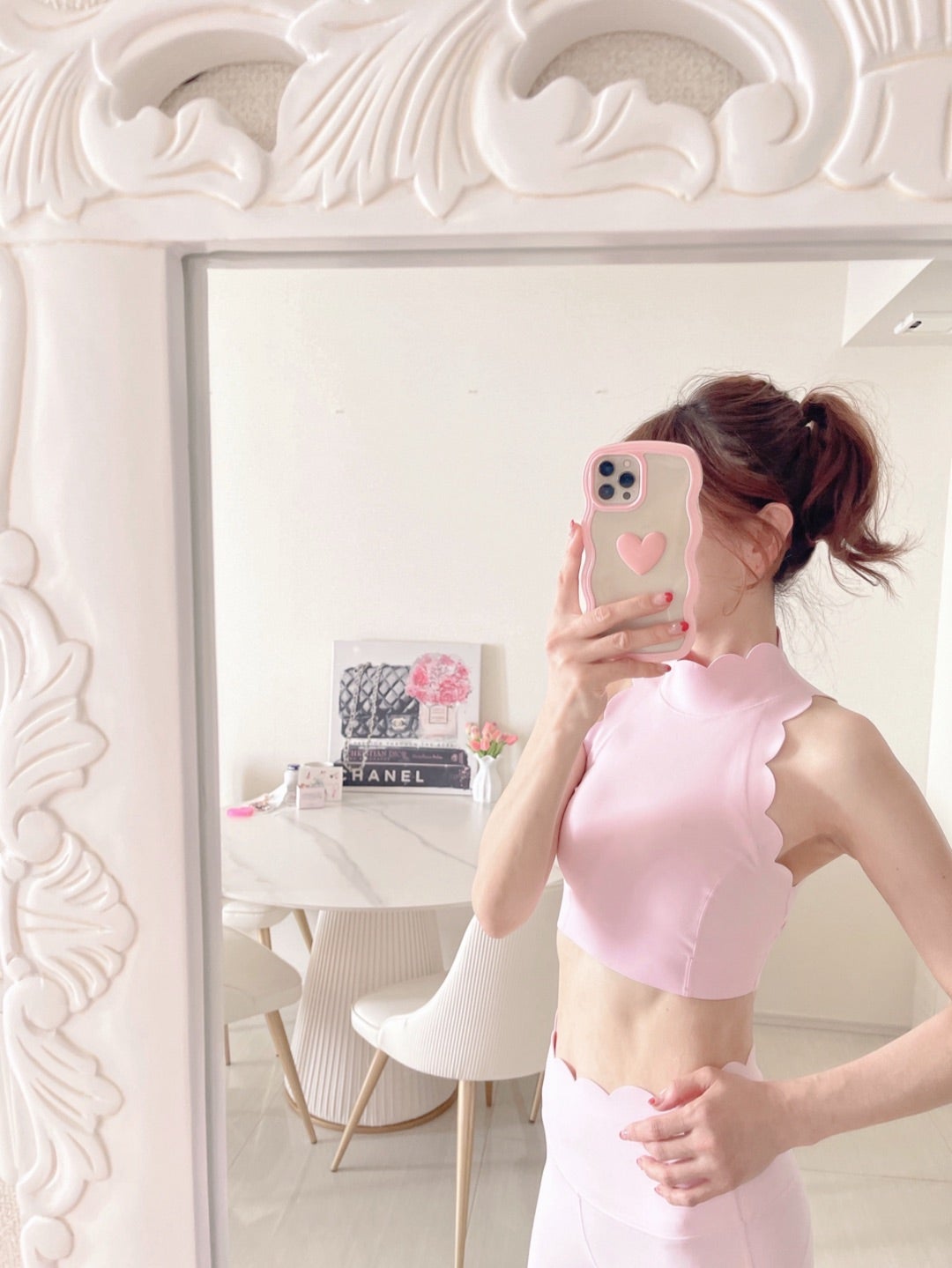 ベビーピンクのヨガウエア(*^^*) | アン☆ドゥ オフィシャルブログ