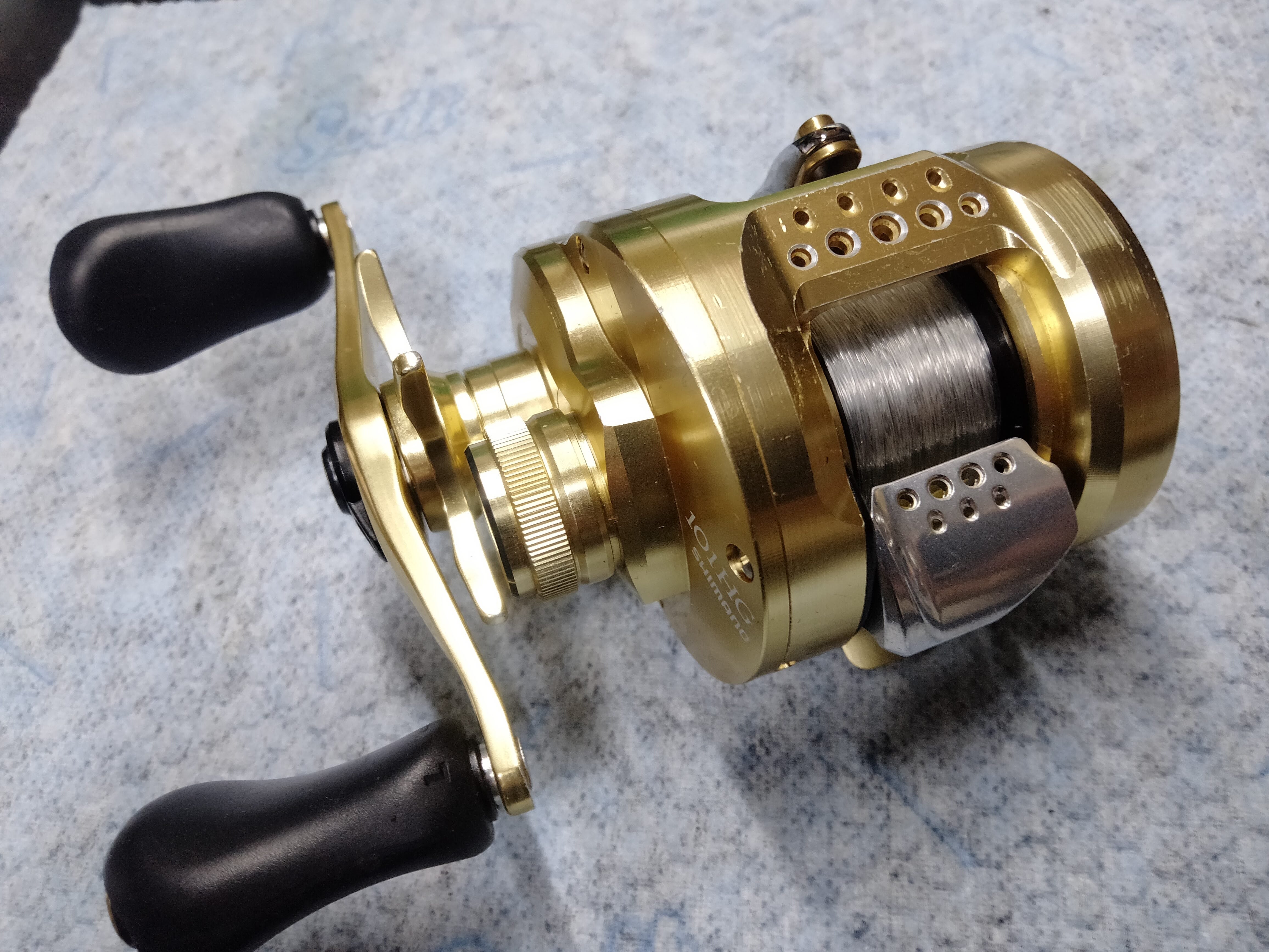 21カルカッタコンクエスト101HG整備その② | reelmaintenance-higarage