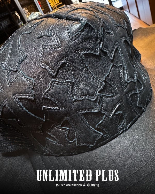 昨日入荷！クロムハーツ トラッカーキャップ レザー フロント