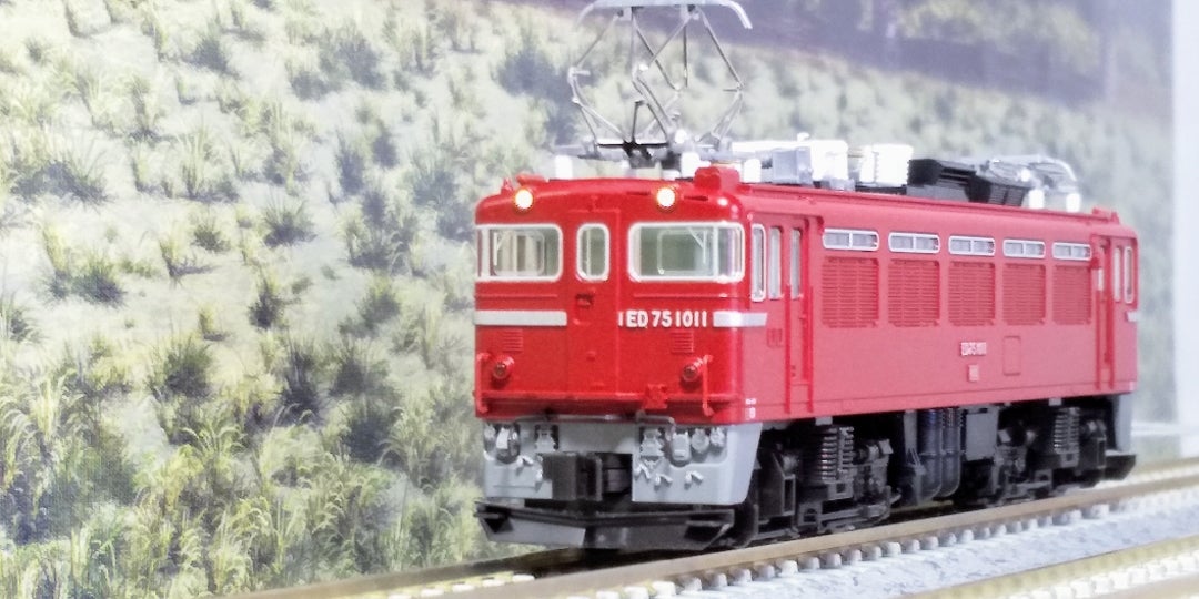 KATO ED75 1000 前期形 入線‼️ (品番3075-4) | oketa-mokeiのブログ
