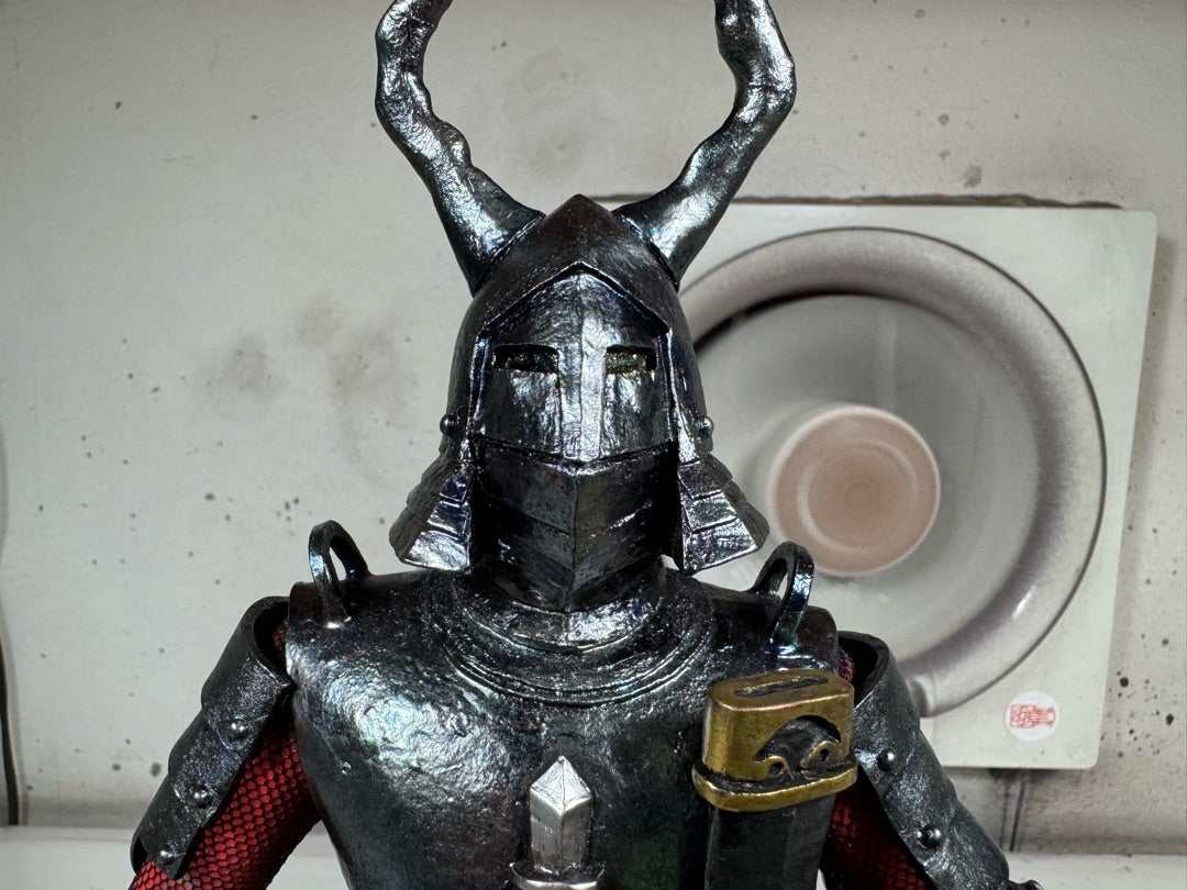 おまんたワールド 魔人ハンター ミツルギ 高垣利信 全高350mmプロップ