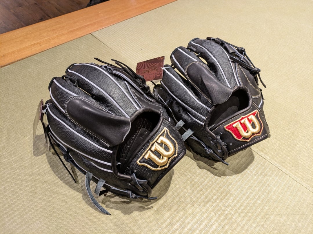 ウイルソン】ピッチャーだって「小指2本入れ」／投手用グラブ［DP型