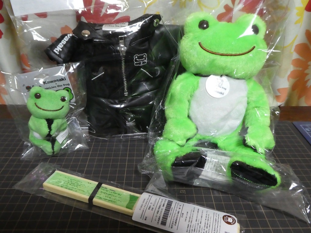 Kawasaki x かえるのピクルス コラボグッズを購入してしまいました