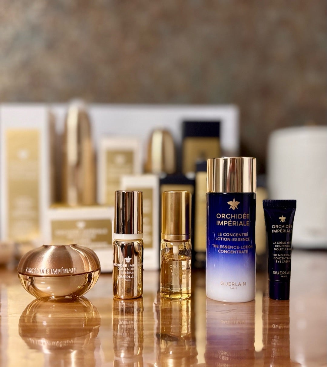 ゲラン オーキデアンペリアル ゴールドノビレ ザ セロム サンプル 3ml