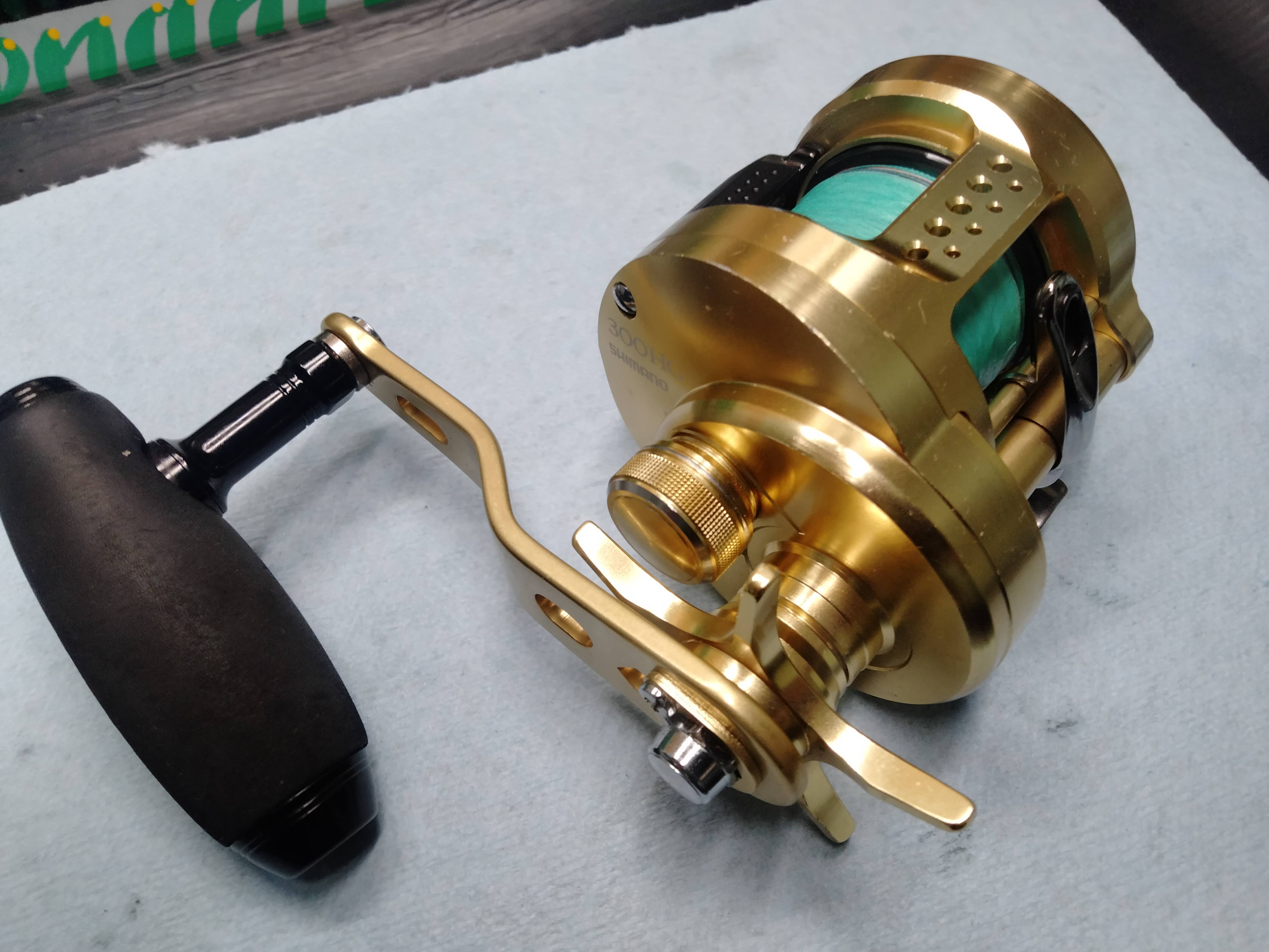 15オシアコンクエスト300HG整備その① | reelmaintenance-higarageのブログ