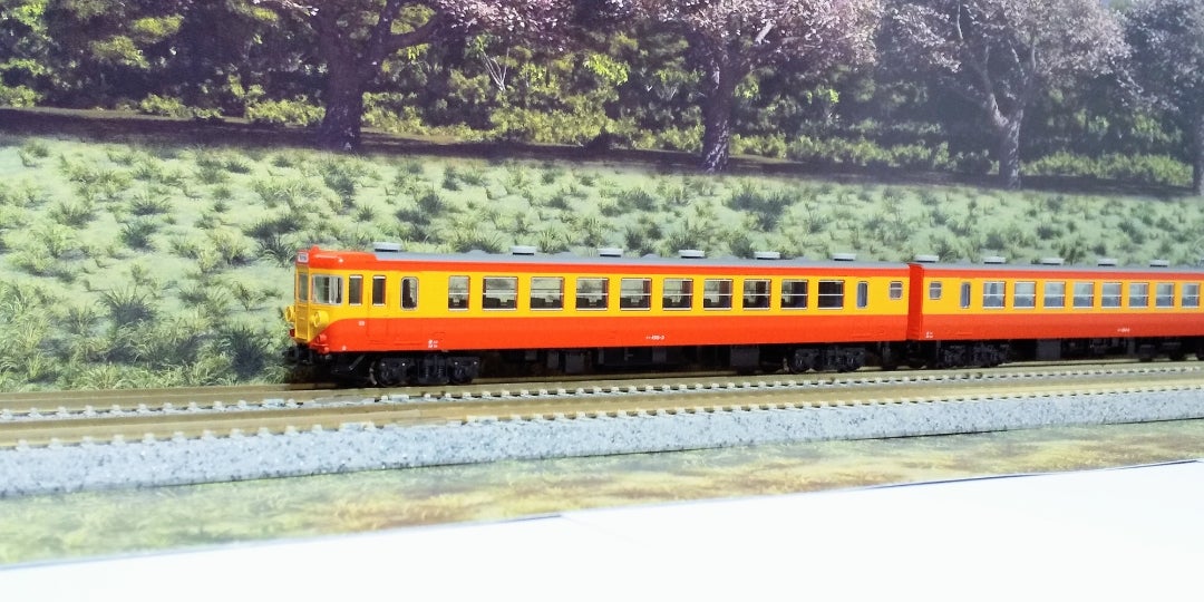 KATO 155系修学旅行電車「ひので・きぼう」8両基本 入線‼️その➀(品番