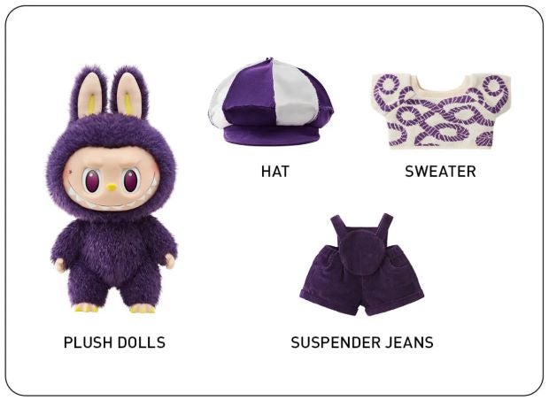 ラブブ THE MONSTERS PRONOUNCE ぬいぐるみ 2点 ラブブ【THE MONSTERS