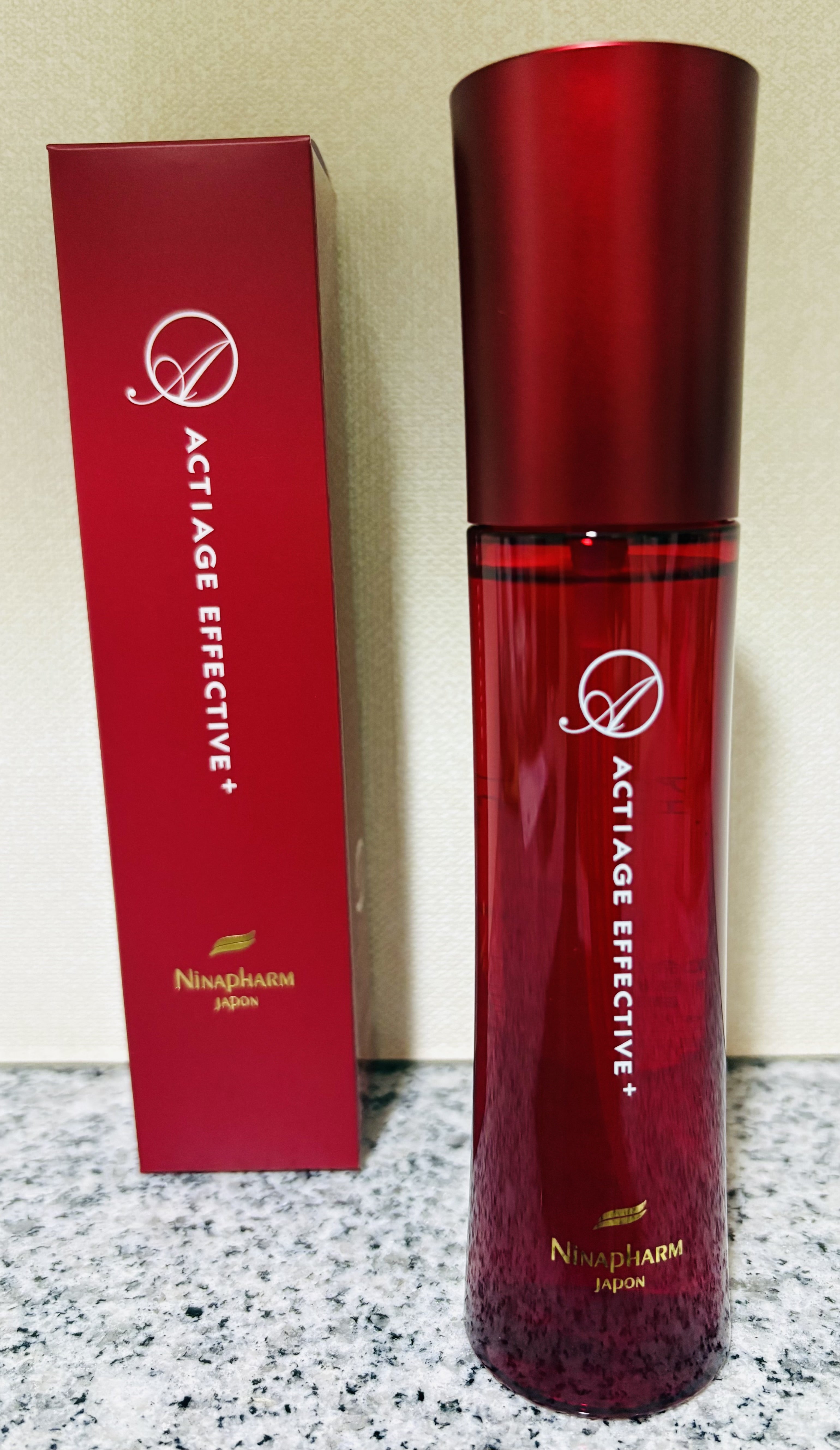 ニナファームの赤い美容液⭐︎ACTIAGE EFFECTIVE | アラフィフ主婦の