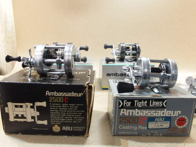 アブ アンバサダー 2500C など 8台入荷しました | ランブルフィッシュ